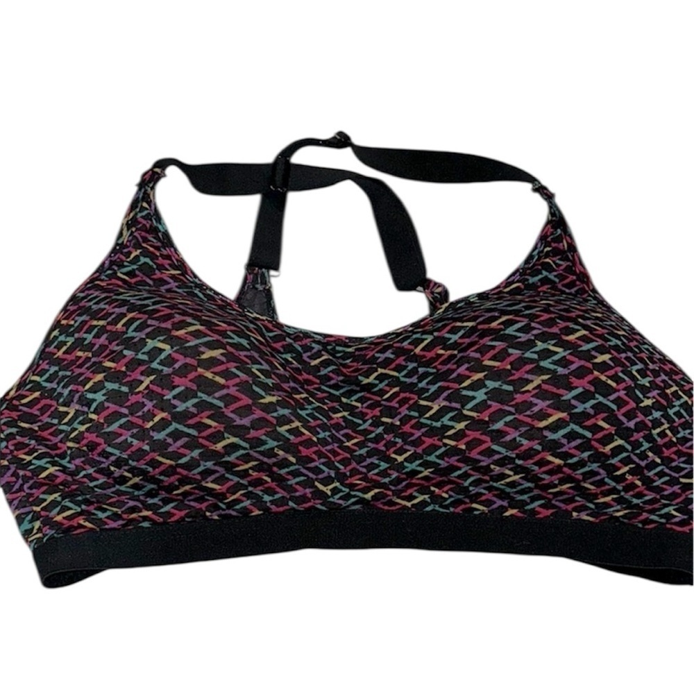 Zone pro Multicolor Patterned Women's sports  Bra size 2X